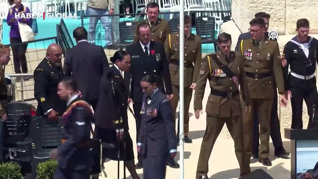 Çanakkale'de Yeni Zelanda askerleri, kaybettikleri askerlerin anısına Haka dansı yaptı