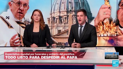 Informe desde Roma: la capital italiana está lista para recibir el cuerpo del papa Francisco