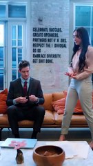 You'll just have to 'taste' me when he's kissing you