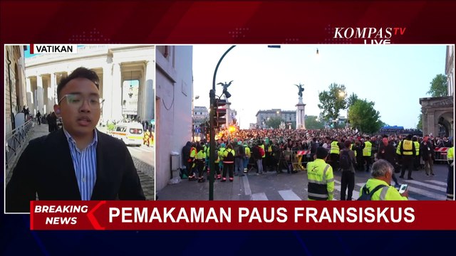 Jelang Pemakaman Paus Fransiskus: Ini Situasi di Vatikan-Rute Pemindahan ke Basilika Santa Maggiore