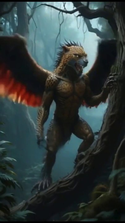 Amazing fusion of animals and the emergence of a terrifying hybrid