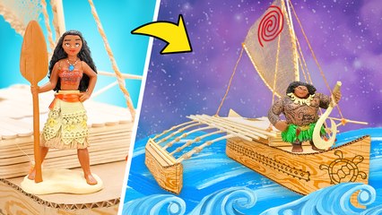 Donnez vie au bateau de Moana 🛶 Tutoriel de bricolage étape par étape