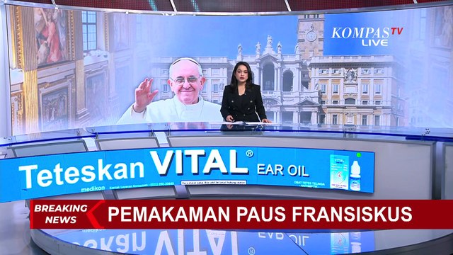 Ini Rute Pemindahan Peti Jenazah Paus Fransiskus ke Basilika Santa Maria Maggiore untuk Pemakaman