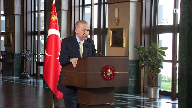 Cumhurbaşkanı Erdoğan, İlim Yayma Cemiyetinin programına video mesaj gönderdi