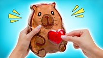 Fabriquez votre propre squishy Capybara! 🧸 Faits amusants sur les animaux & Tutoriel super détaillé