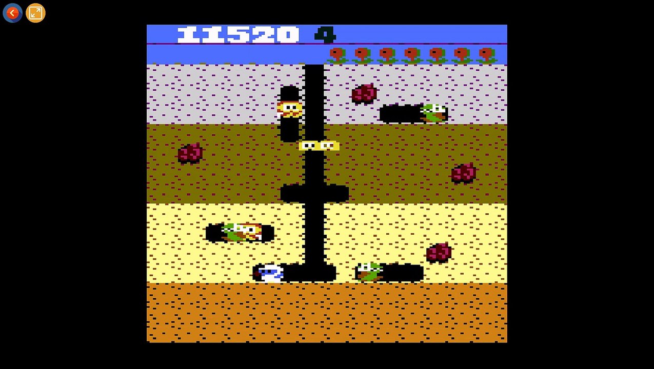Dig Dug (ATARI 7800) Longplay