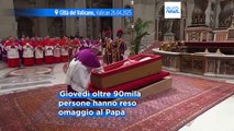 La bara di Papa Francesco è stata sigillata nella Basilica di San Pietro
