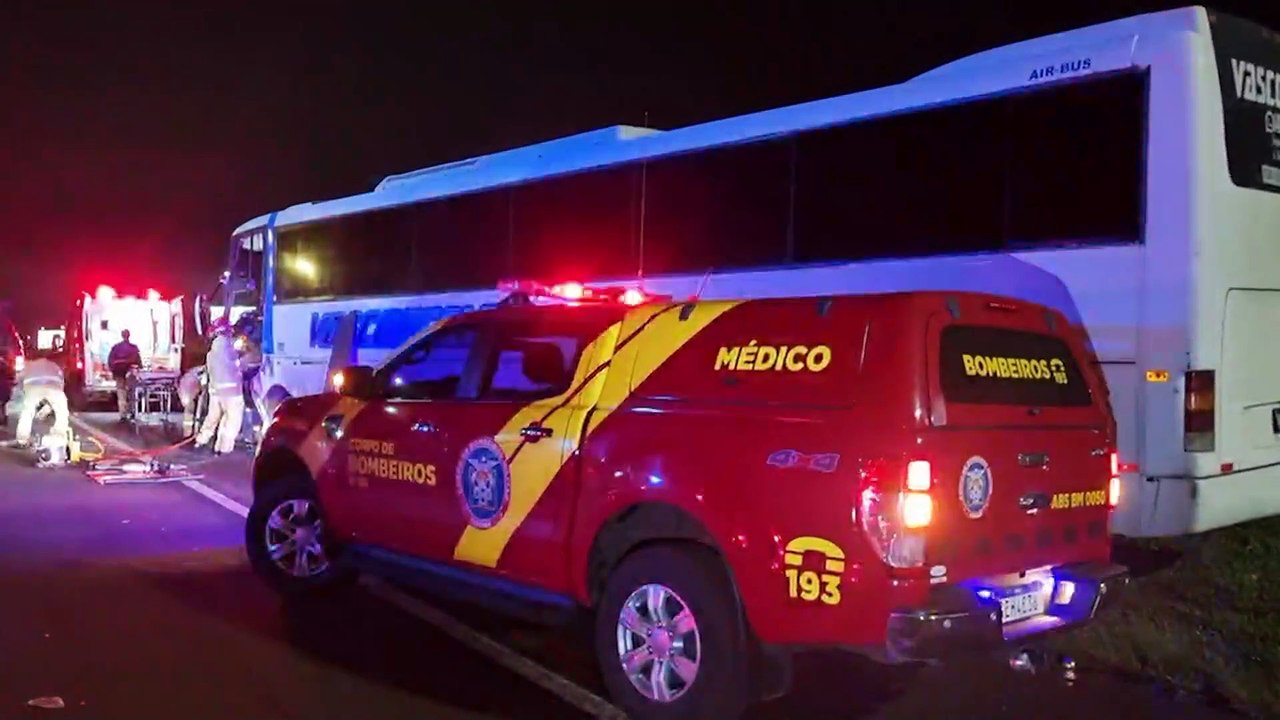 Tragédia na BR-277: condutor na contramão morre após colidir frontalmente com ônibus em Cascavel