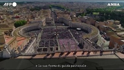 L'omelia di Giovanni Battista Re: "Desideroso di essere vicino a tutti, e' stato un papa in mezzo alla gente"