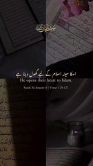 "Surah Al-Anaam (125-127): Divine Guidance for the Open Heart 🌟📖 | Quranic Wisdom Explained