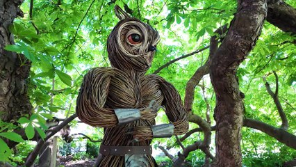 'Mesmerising' willow sculptures at Lytham Hall