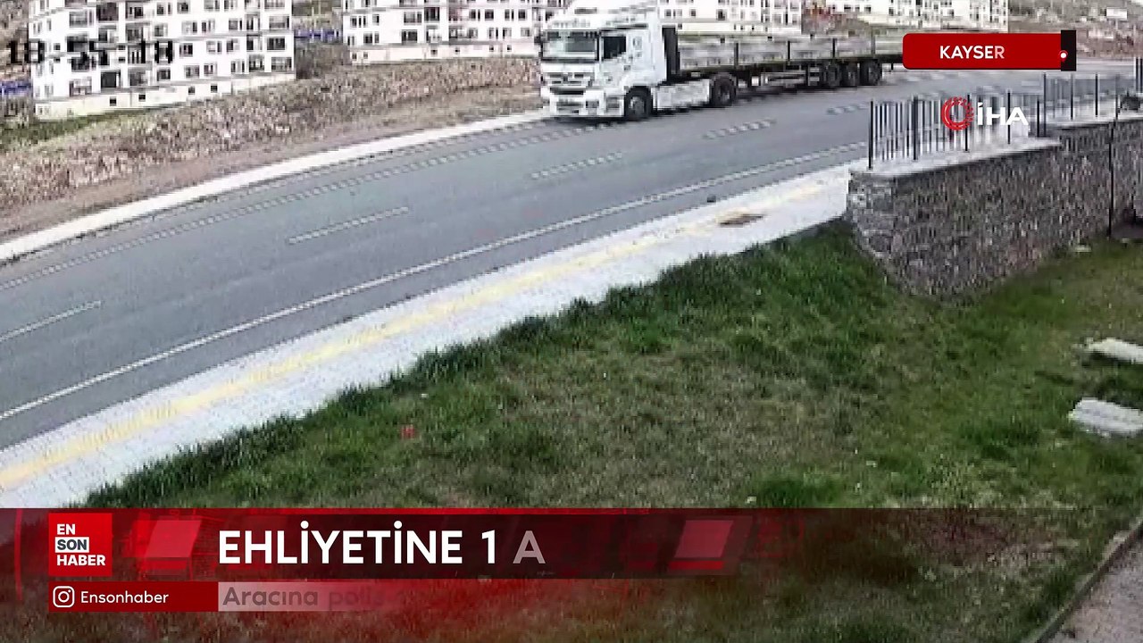 Kayseri'de aracına polis siren sesi takan sürücüye 280 bin TL ceza