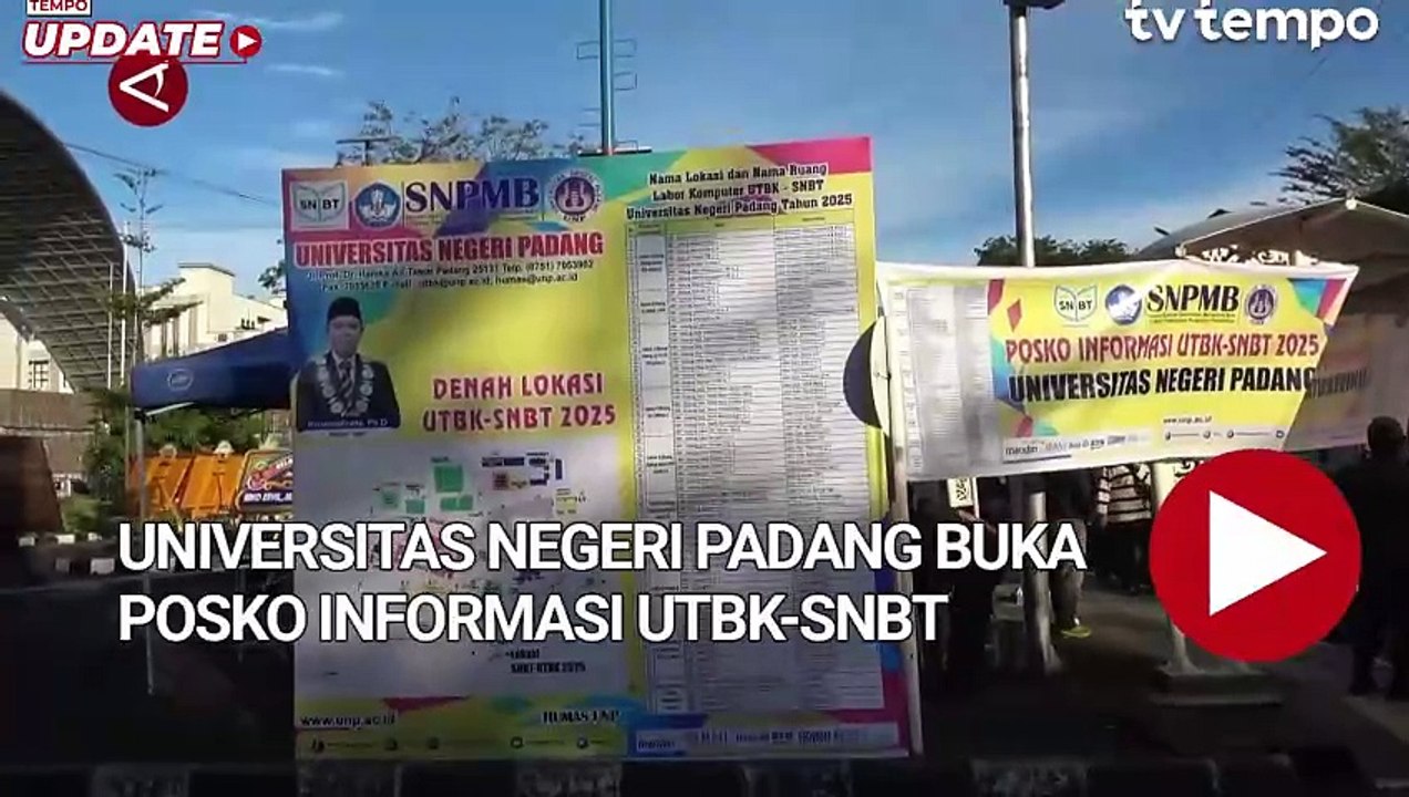 Universitas Negeri Padang Buka Posko Informasi UTBK-SNBT