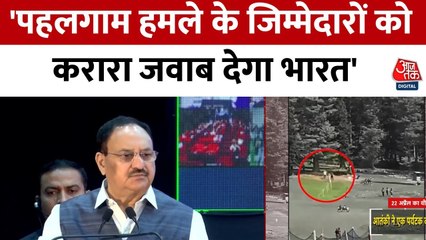'पहलगाम हमले के दोषी बख्शे नहीं जाएंगे', JP नड्डा का कड़ा बयान