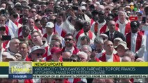 Vatican City | Funeral procession will take the Pope's body to final resting place
