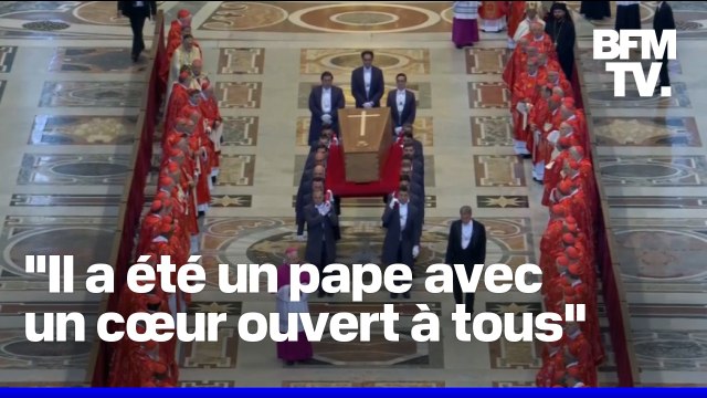 L'intégralité de la messe d'obsèques du pape François au Vatican