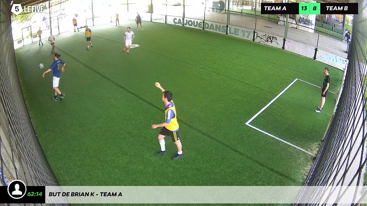 But de Brian K - Team A