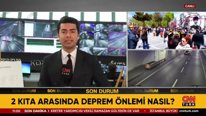 CNN TÜRK Marmaray kontrol merkezinde: Deprem nasıl atlatıldı?