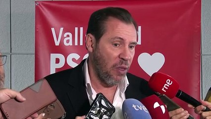 Declaraciones de Óscar Puente en el Congreso Provincial del PSOE