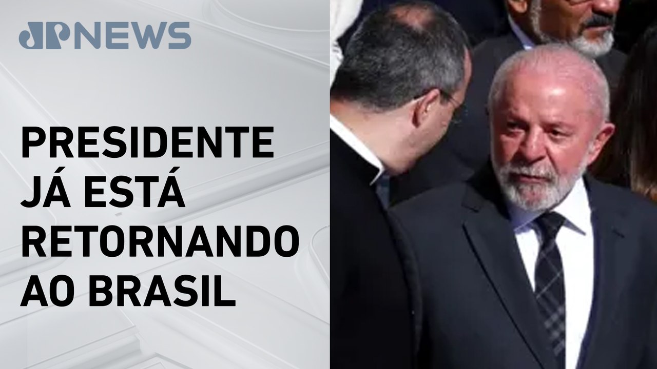 Lula diz não ter falado com Trump após cerimônia em homenagem ao papa Francisco