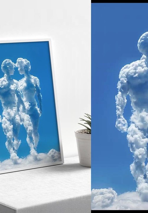 Couple (Cloud) | Wall Decor | Artica Prints