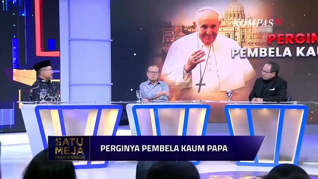 Teladan Paus Fransiskus untuk Pemimpin Indonesia: Welas Asih | Satu Meja