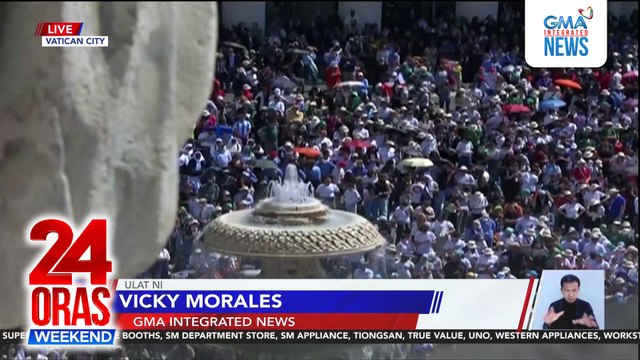 Ilang Pinoy sa Vatican, dumalo sa funeral mass para kay Pope Francis | 24 Oras Weekend