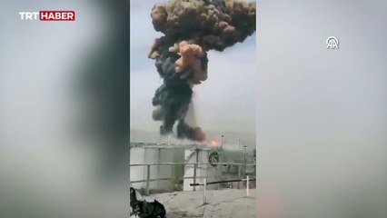 İran'da şiddetli patlama