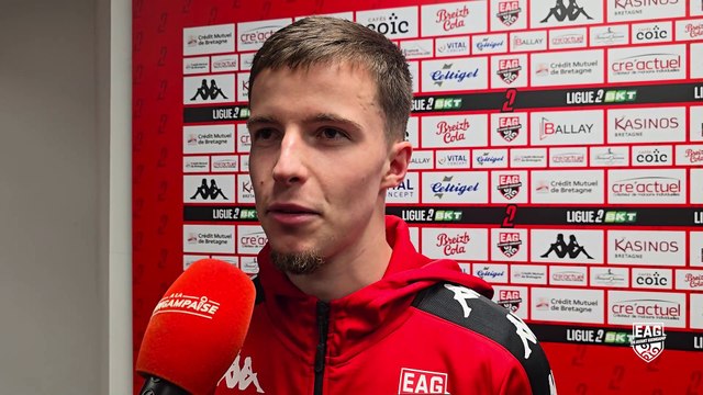 EAG - Martigues (2-1) : Les mots de Théo Le Bris après la victoire