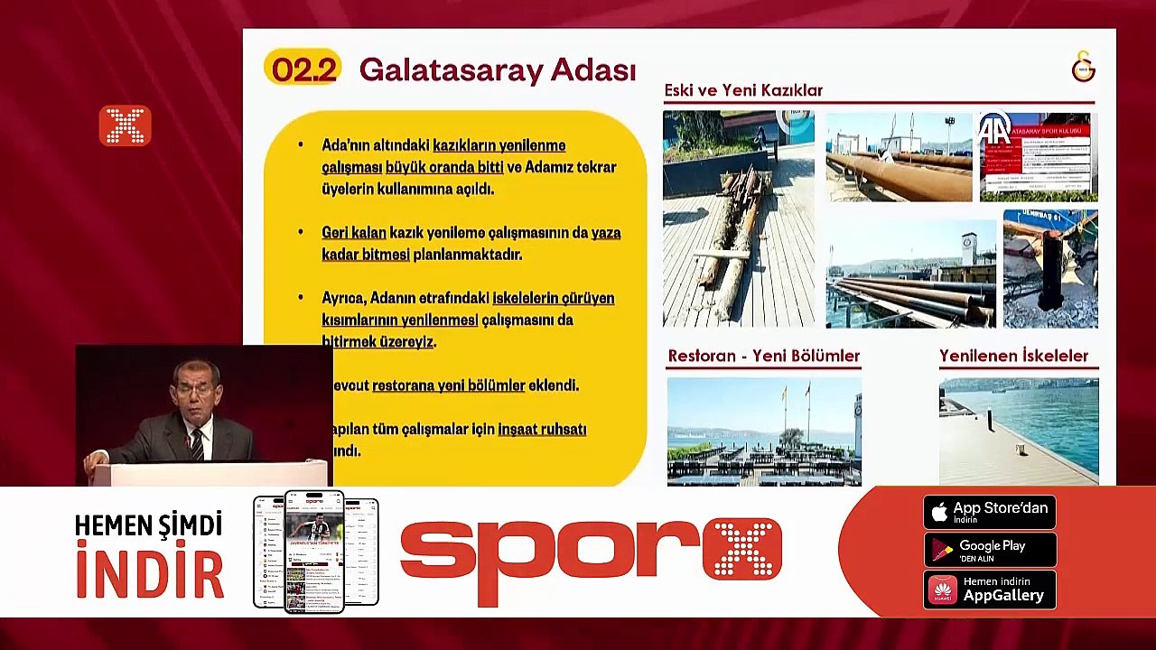 Dursun Özbek, Bankalar Birliği borcu hakkında bilgi verdi