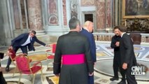 Papa’nın cenazesinde tarihi fotoğraf! Trump ve Zelenski ilk kez yüz yüze…