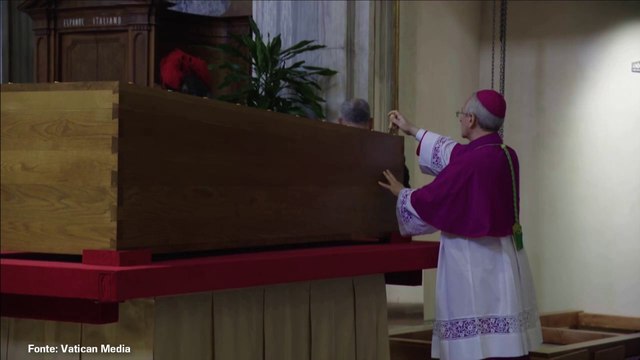 Le immagini della tumulazione di Papa Francesco a Santa Maria Maggiore