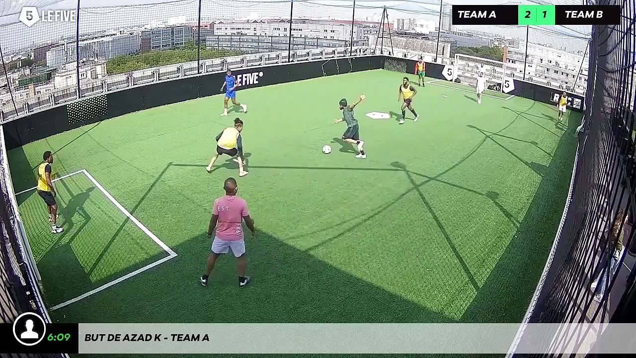 But de Azad K - Team A