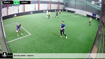 But de Jorys - Team B