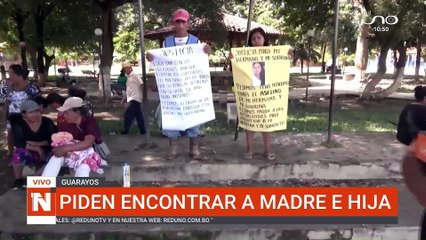 PIDEN ENCONTRAR A MADRE E HIJA
