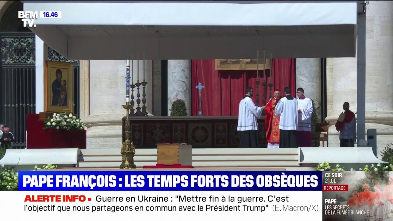 Messe, homélie: plus de 50 chefs d'État étaient présents pour la cérémonie et les obsèques du pape François