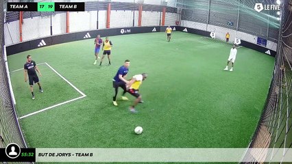 But de Jorys - Team B