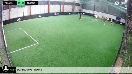 But de Jorys - Team B