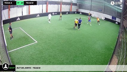 But de Jorys - Team B