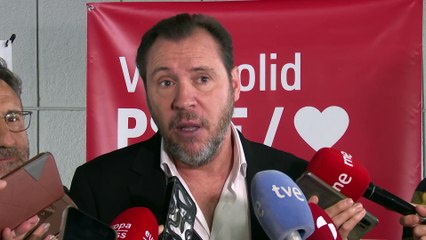 Óscar Puente en el Congreso Provincial del PSOE