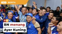 RASMI: BN menang Ayer Kuning dengan majoriti besar