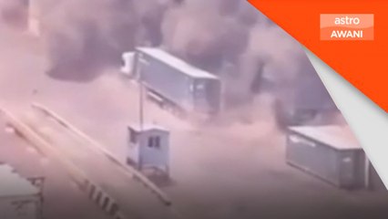 4 maut, 500 cedera pelabuhan Shahid Rajee di Iran meletup