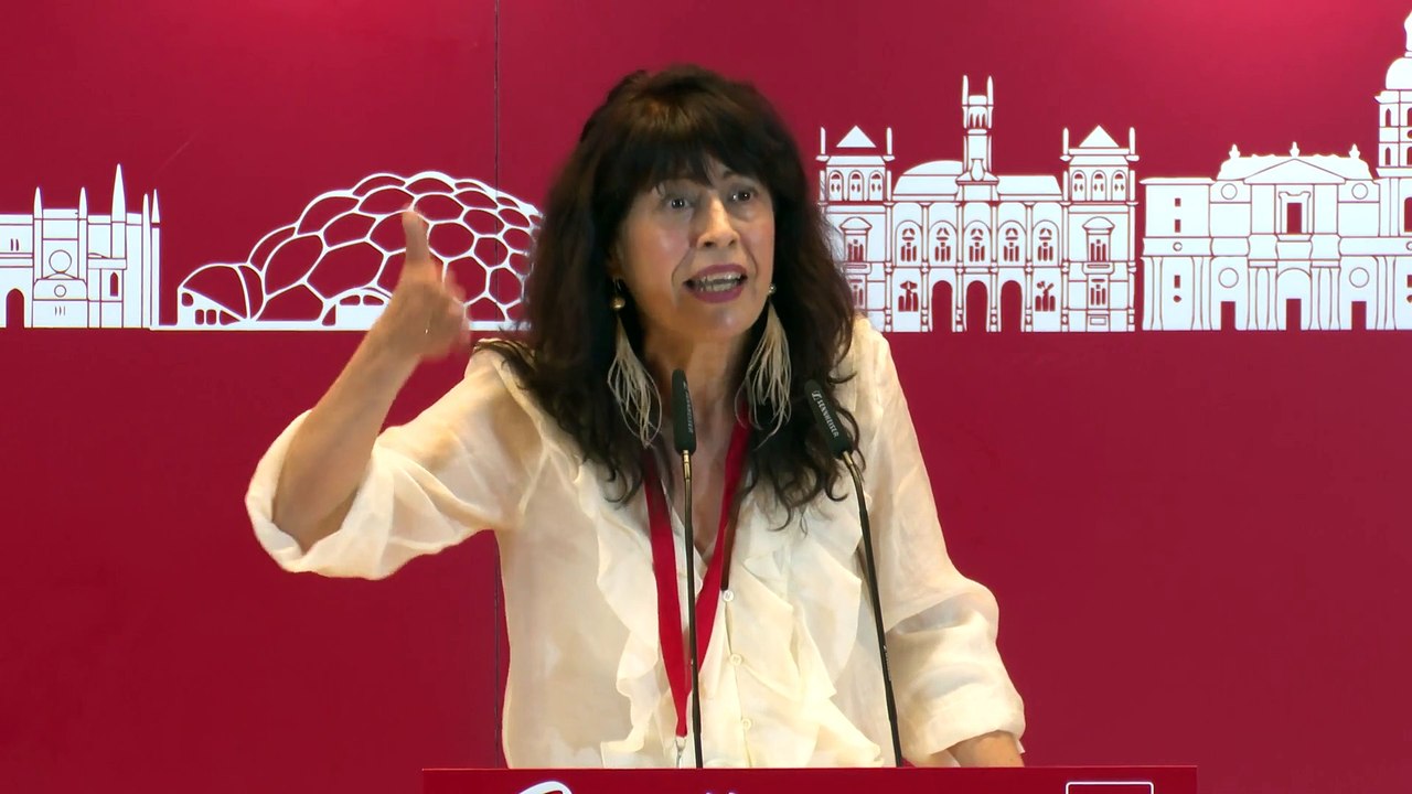 Ana Redondo en el Congreso Provincial del PSOE de Valladolid