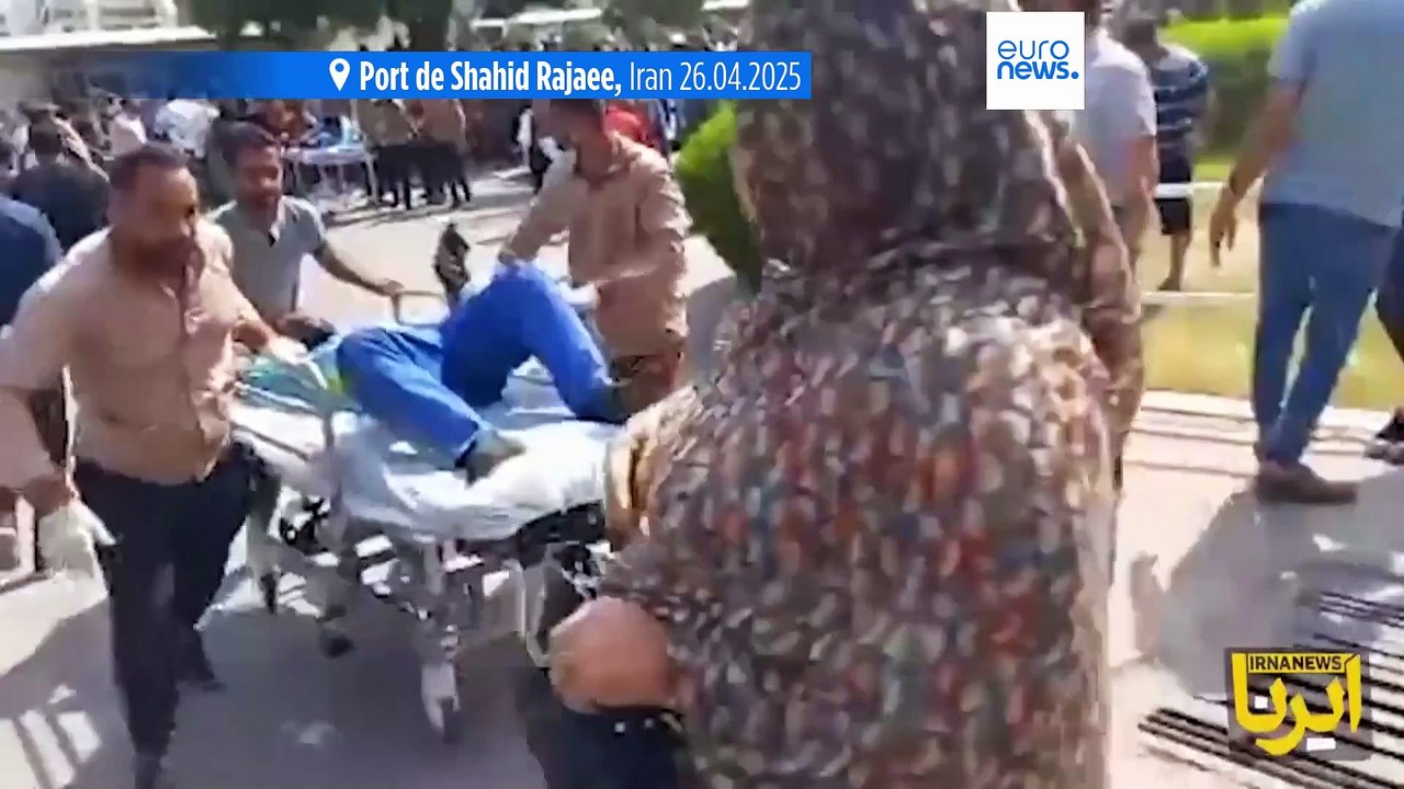 Une forte explosion dans un grand port iranien...
