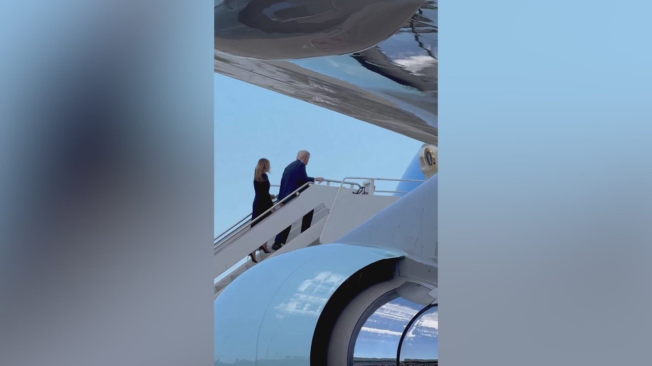Trump rushes back to the U.S. after Pope Francis' funeral