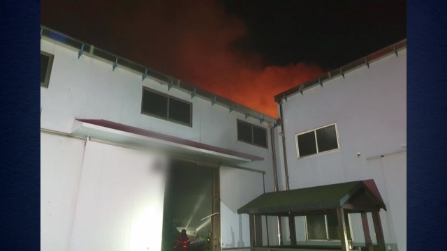 광주광역시 오선동 공장 화재...다친 사람 없어 / YTN