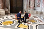 La confessione di Trump e Zelensky nella basilica di San Pietro