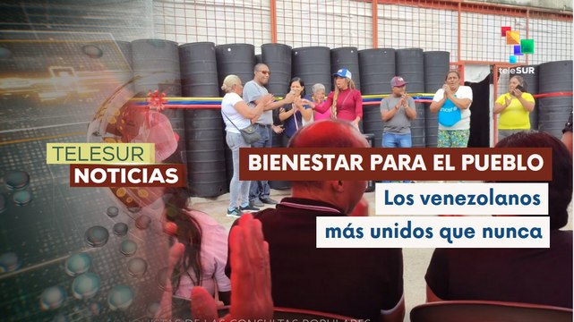 Familias en Venezuela reciben beneficios de las Consultas Populares