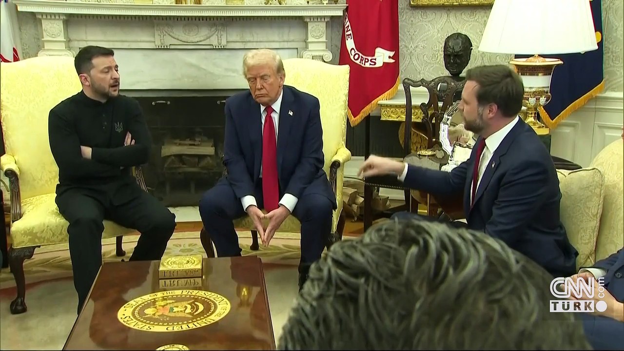 Olaylı görüşme sonrası Papa'nın cenazesinde ilk kez! Zelenski ve Trump ne konuştu?