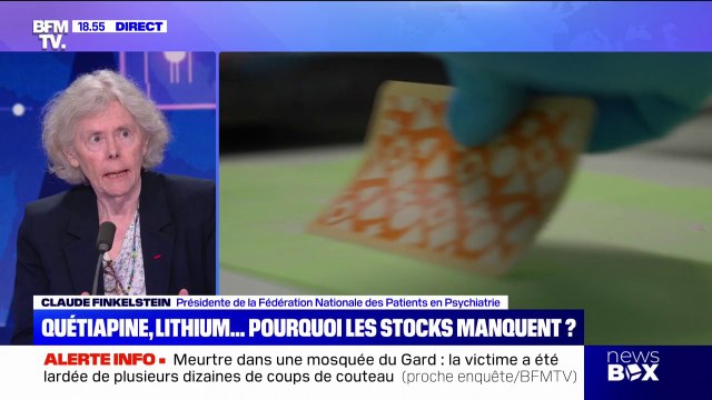 Pénurie de médicaments psychotropes: Ce qui manque en France, c'est la réactivité , explique Claude Finkelstein, présidente de la FNAPSY